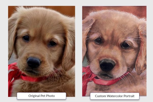 Custom Watercolor Pet Portrait - Image 8